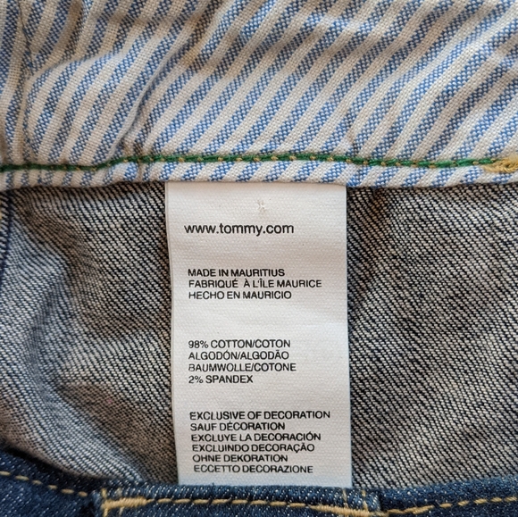 Tommy Hilfiger Blue Jean Skirt EUC - Picture 8 of 8